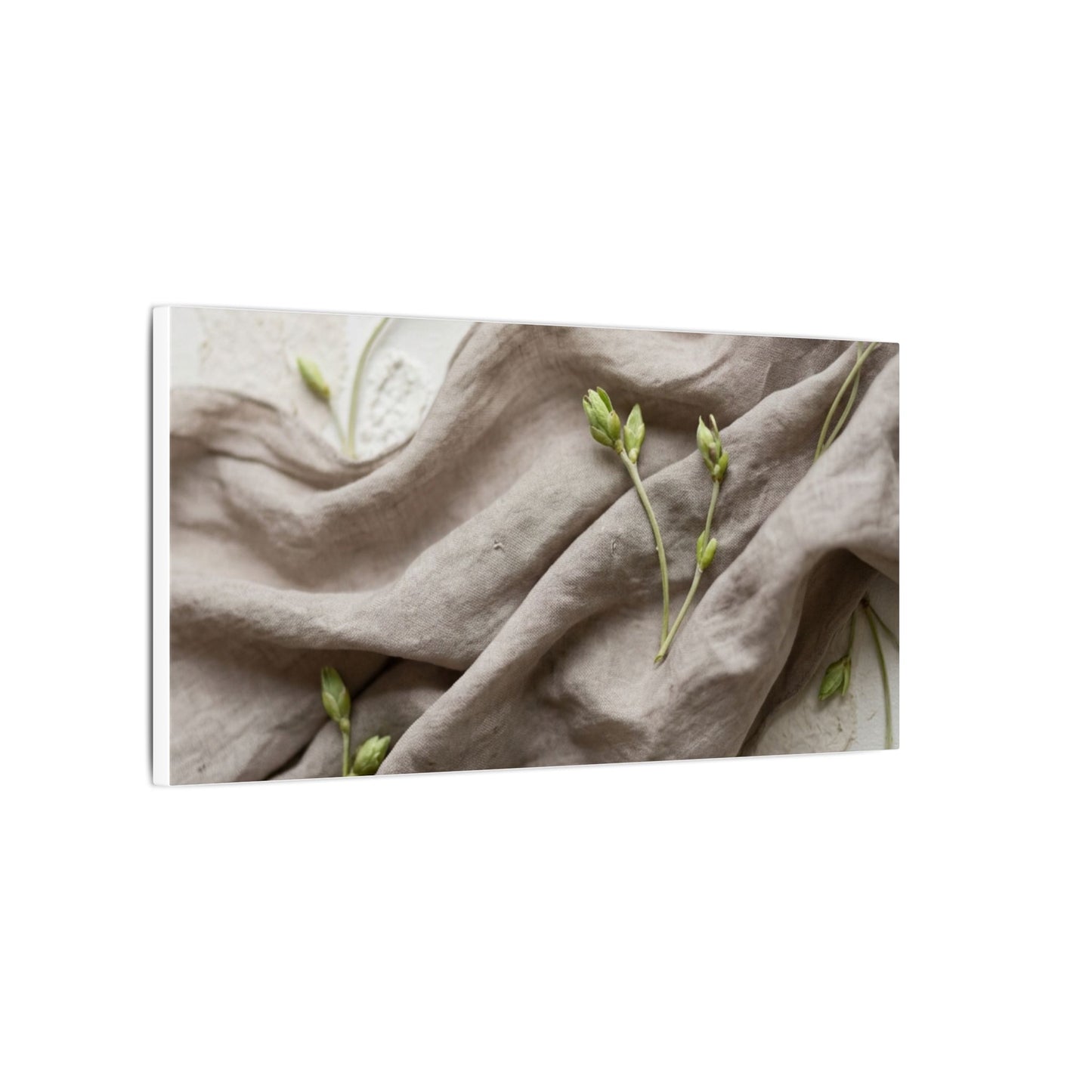 Overcast Silk Drape Canvas Art - Japandi Ma