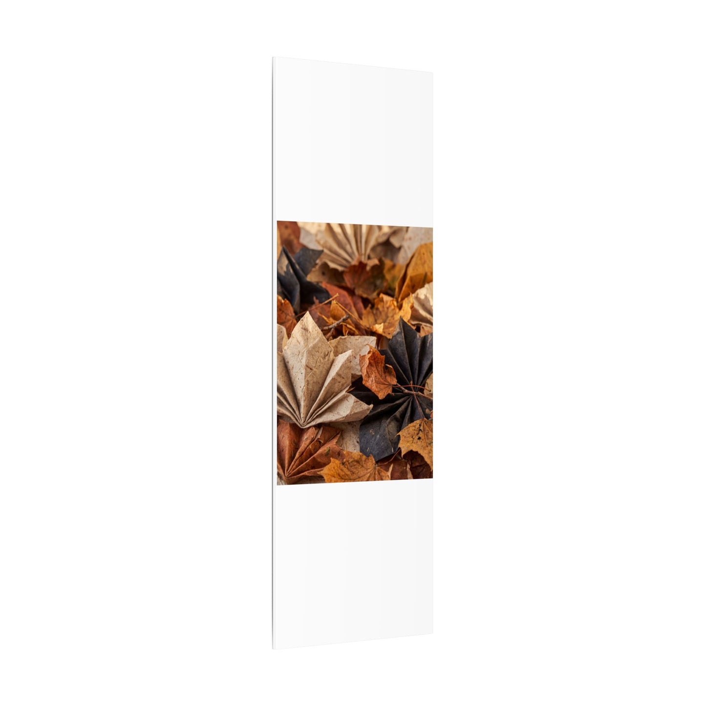 Paper Fold Texture Canvas Art | Elegant Japandi Art