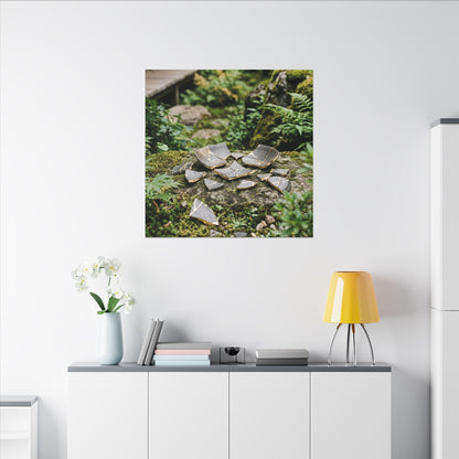 Summer Broken Pottery Gold Repair Canvas Art | Resilient Decor