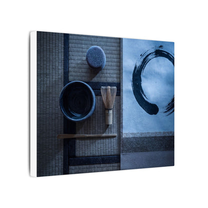 Tea Ceremony Enso Canvas Art | Calm Zen Art