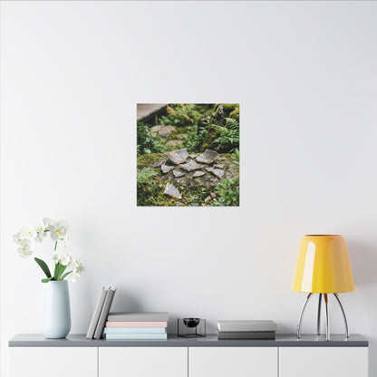 Summer Broken Pottery Gold Repair Canvas Art | Resilient Decor