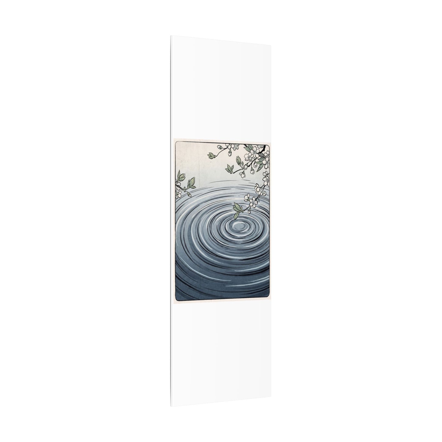 Calm Water Ripple Canvas Art - Ukiyo E Inspired Zen