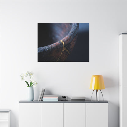 Artful Ceramic Bowl Canvas Art - Broken Beauty Kintsugi