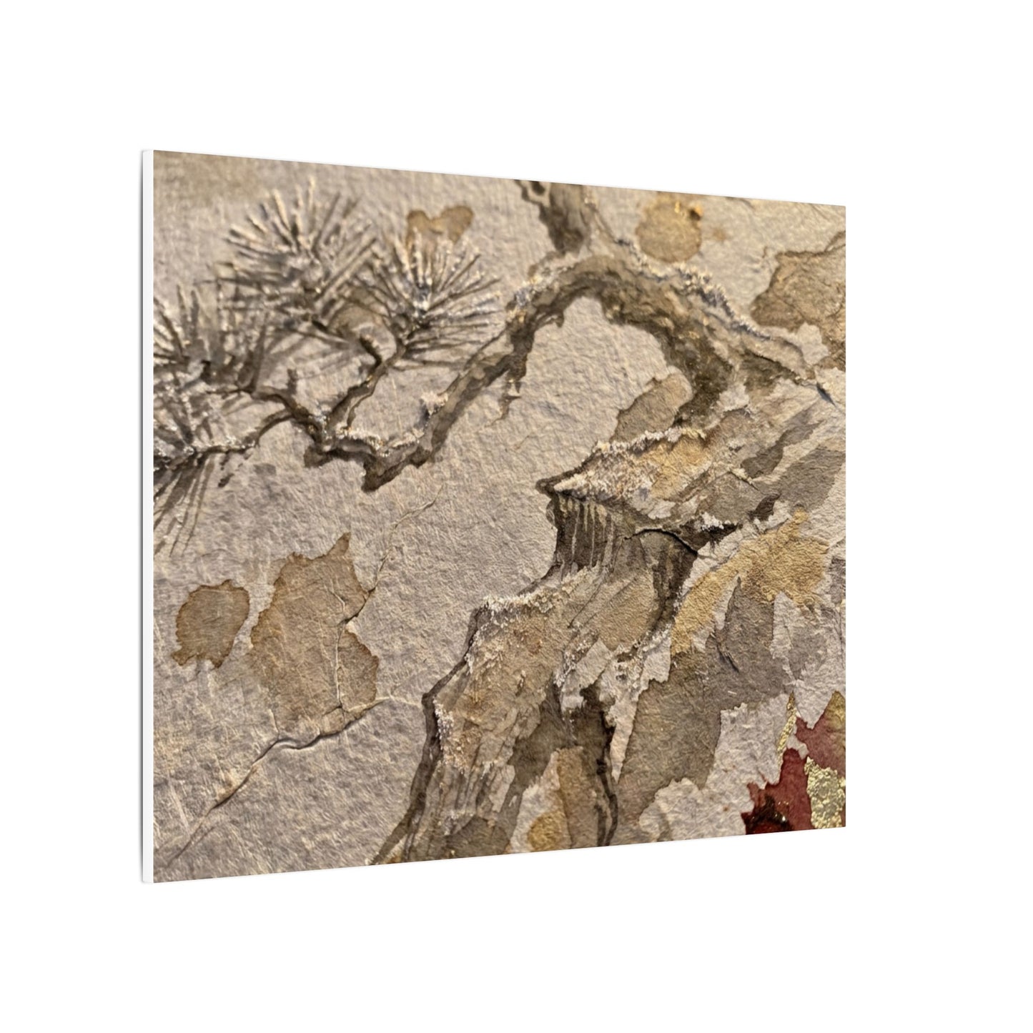 Pine Tree Canvas Art | Winter Japandi Japanese Pattern Art