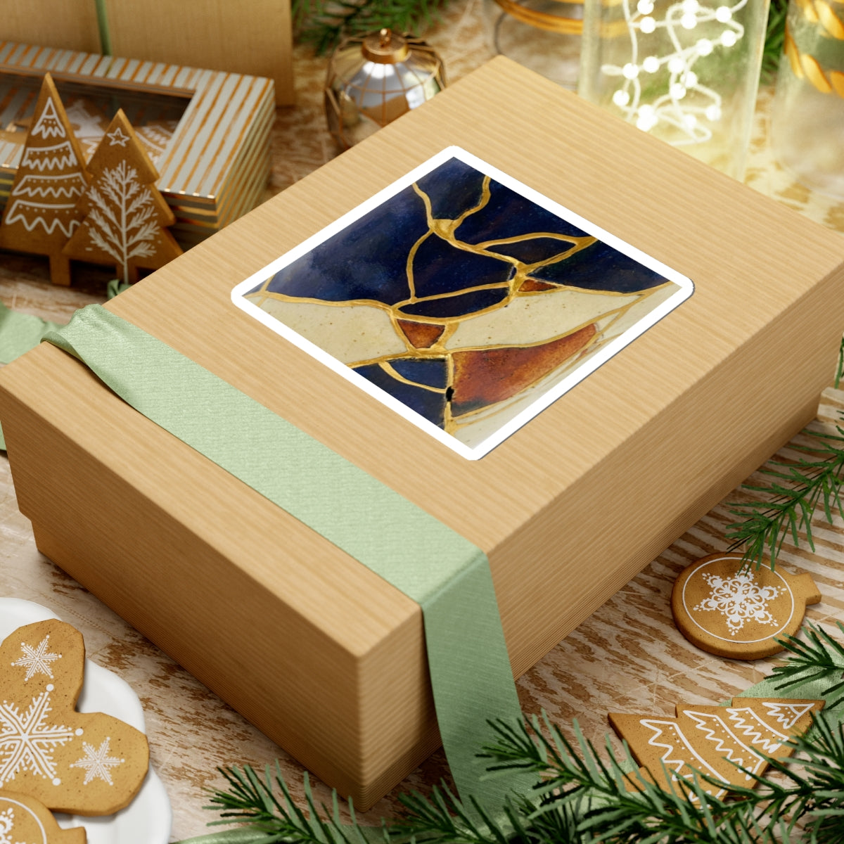 Kintsugi Kintsugi Sticker Art Print