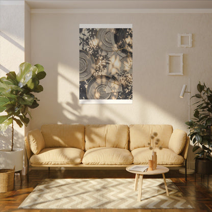 Healing Water Ripple Canvas Art - Gold Vein Kintsugi