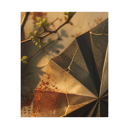 Ma Paper Fold Canvas Art - Kintsugi Broken Beauty