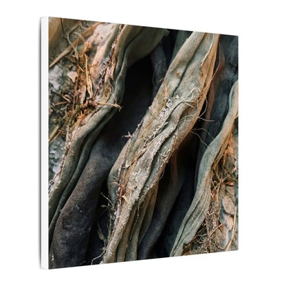 Silk Drape Winter Canvas Art | Japandi Cozy Design