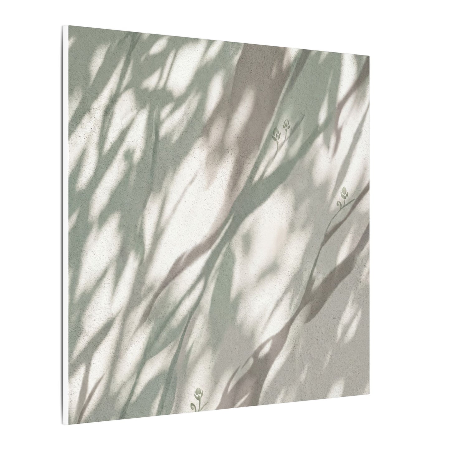 Japandi Shadow Play in Dappled | Japanese Pattern Canvas Art
