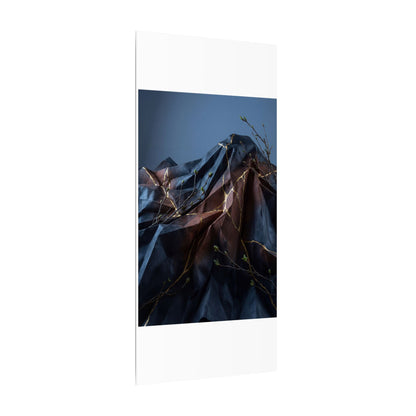 Paper Fold Broken Beauty Canvas Art | Philosophical Kintsugi Art
