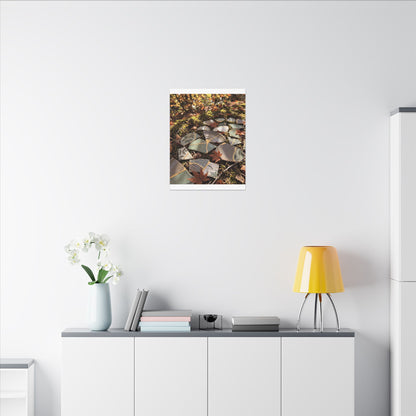 Broken Pottery Japanese Pattern Canvas Art | Elegant Japandi Art