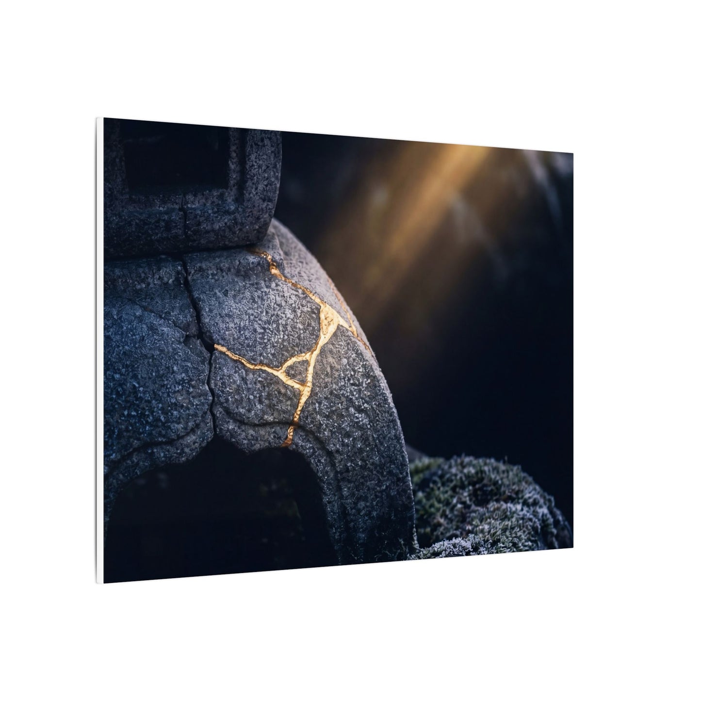 Ma Moonlit Garden Canvas Art - Kintsugi Broken Beauty