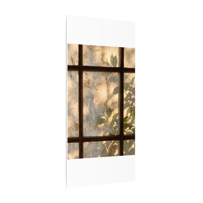 Golden Hour Shoji Screen Canvas Art - Japandi Mono No Aware
