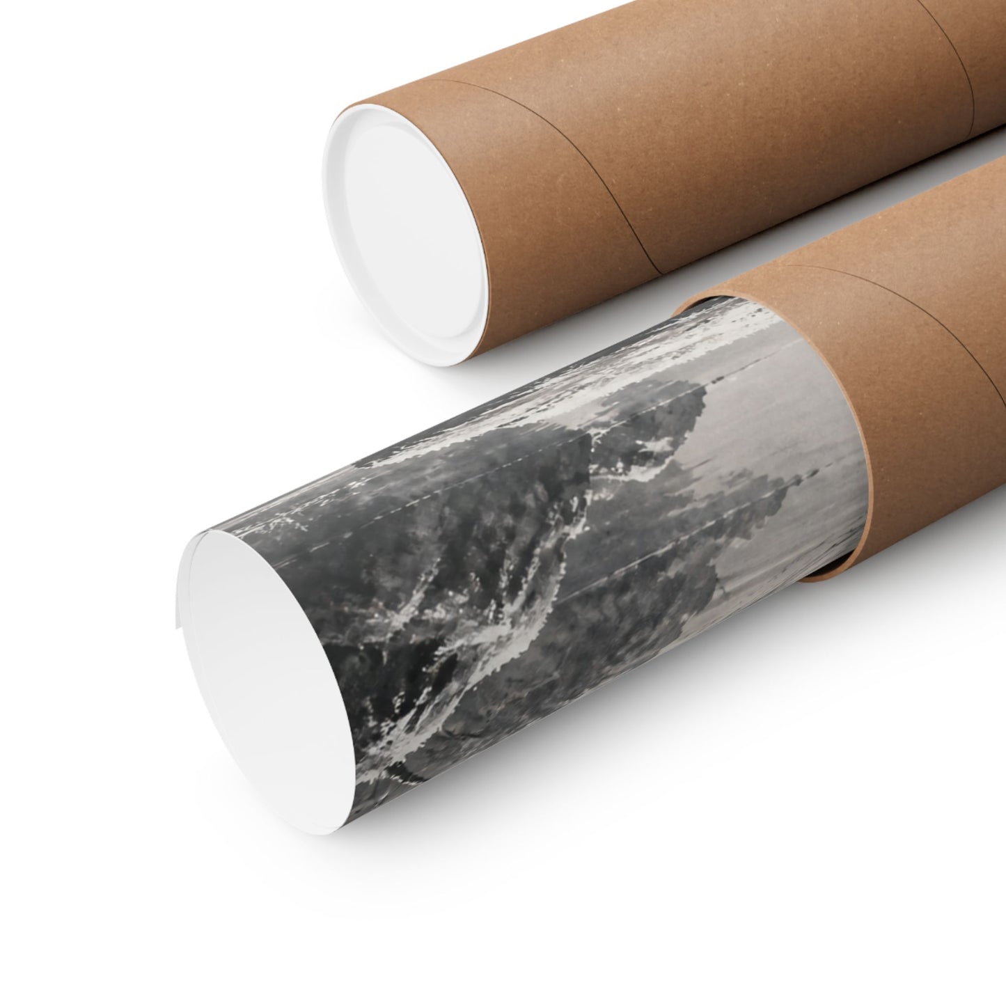 Dappled Incense Smoke Wall Art Print - Zen Seijaku