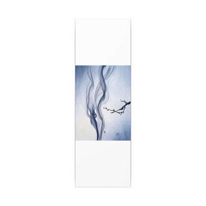 Incense Smoke Spring Canvas Art | Zen Tranquil Design