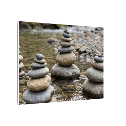 Bamboo Grove Winter Canvas Art | Zen Serene Design