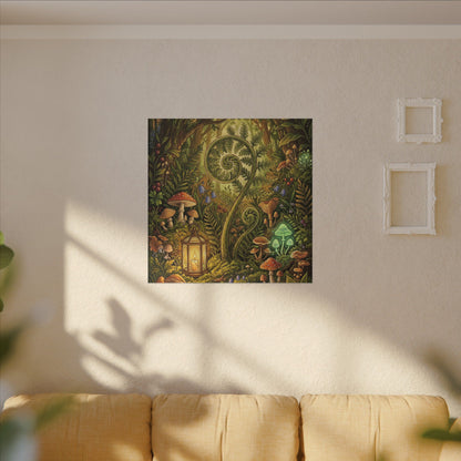 Elegant Ceramic Bowl Canvas Art - Minimal Line Japandi