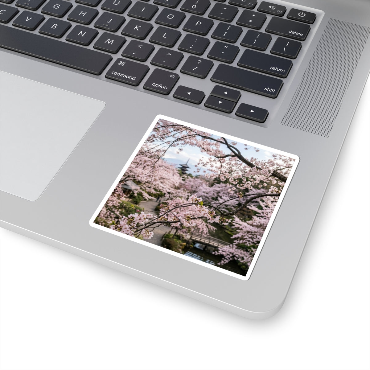 Elegant Ceramic Bowl Sticker - Watercolor Japandi Art Print