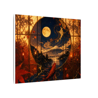 Beautiful Shoji Screen Canvas Art - Gold Vein Kintsugi