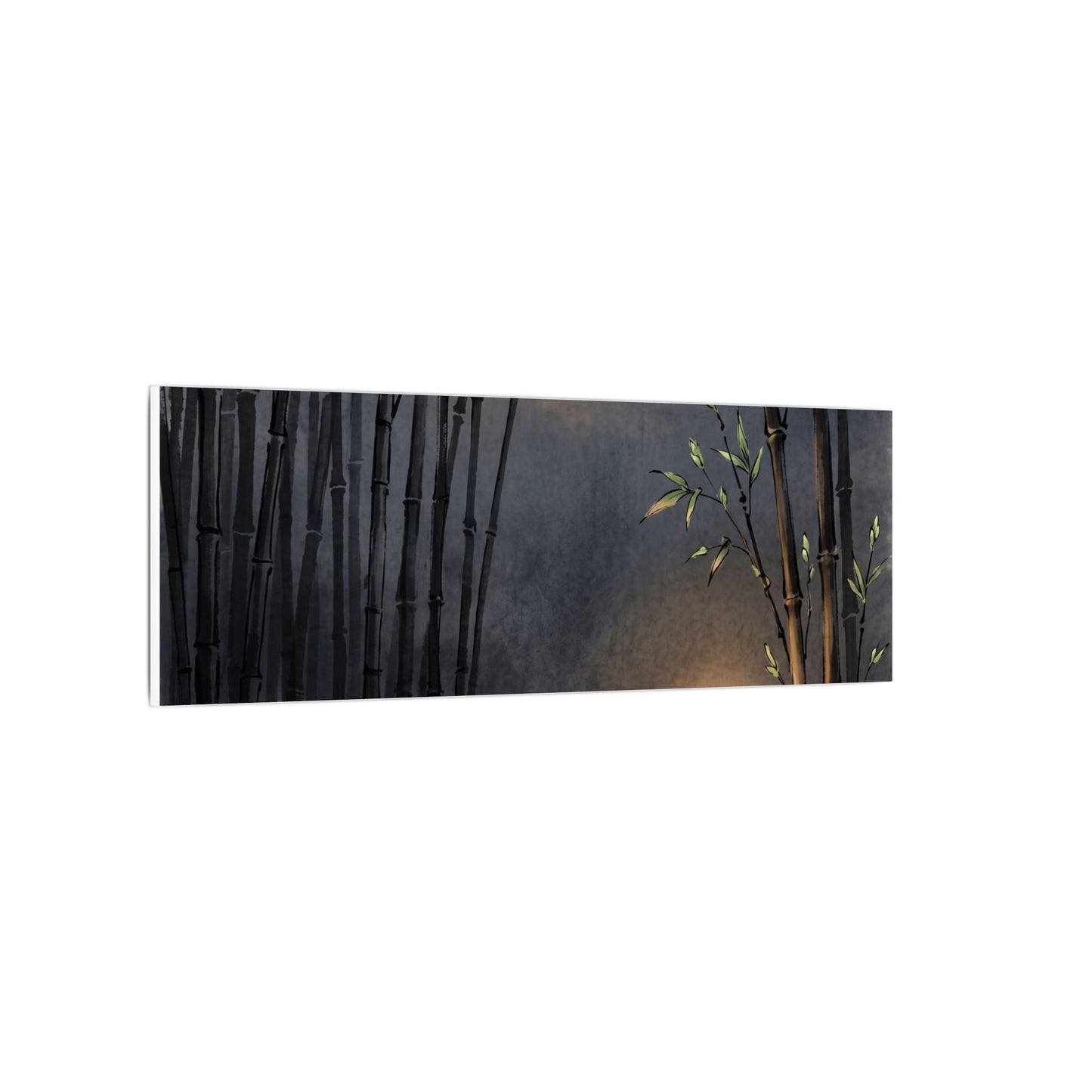 Tranquil Bamboo Grove Canvas Art - Karesansui Zen