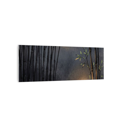 Tranquil Bamboo Grove Canvas Art - Karesansui Zen