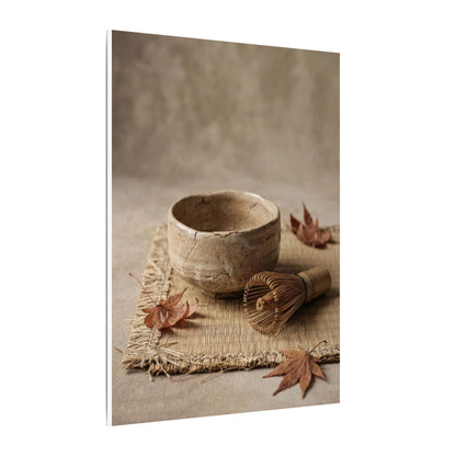 Ma Tea Ceremony Canvas Art - Japandi Texture