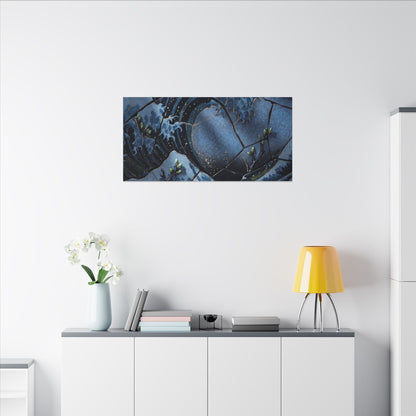 Ocean Wave Spring Canvas Art | Kintsugi Artful Design