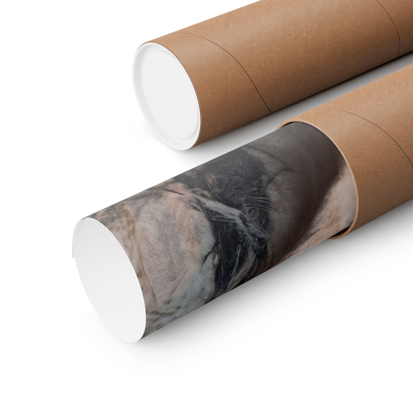 Silk Drape Texture Wall Art Print | Warm Japandi Art