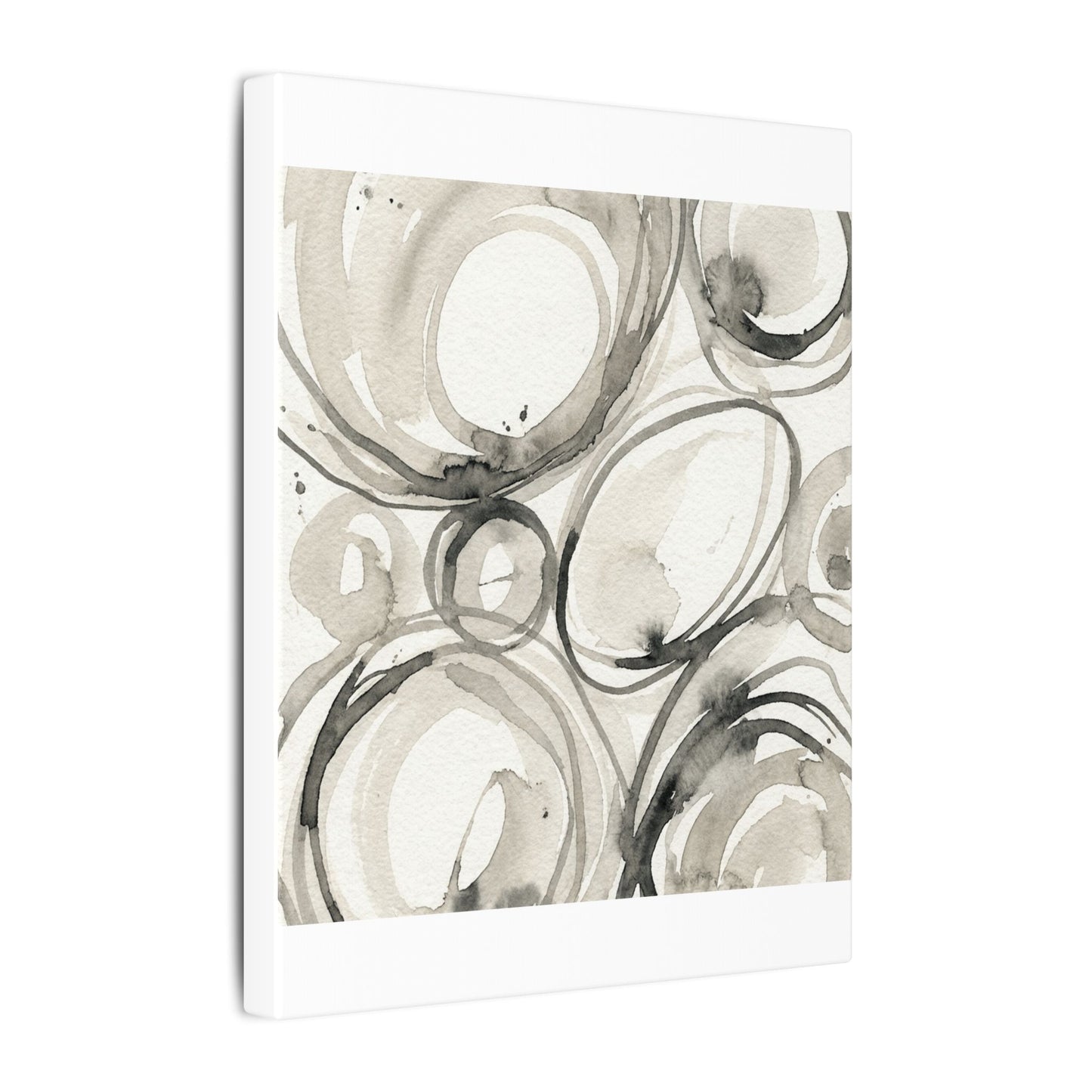 Handcrafted Feel Japandi Watercolor Canvas Art