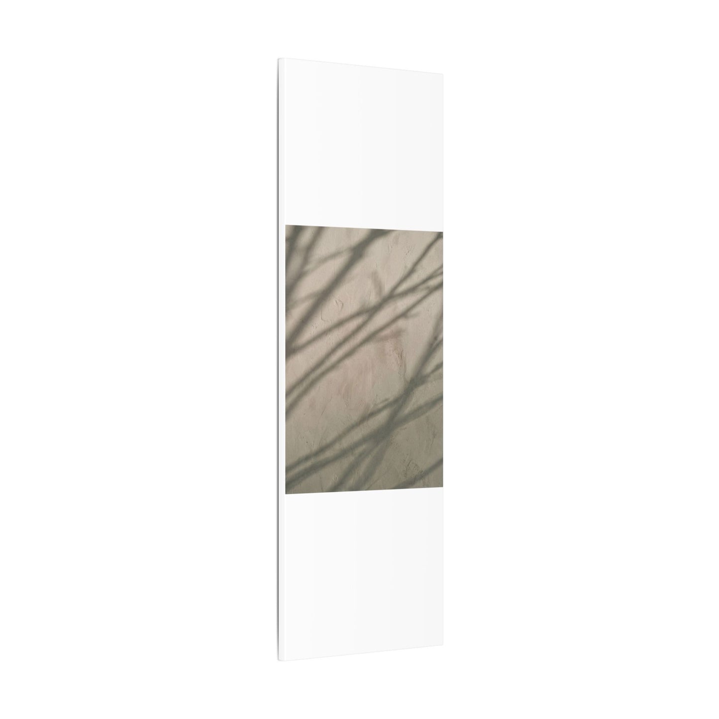 Shadow Play Japanese Pattern Canvas Art | Warm Japandi Art