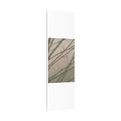 Shadow Play Japanese Pattern Canvas Art | Warm Japandi Art