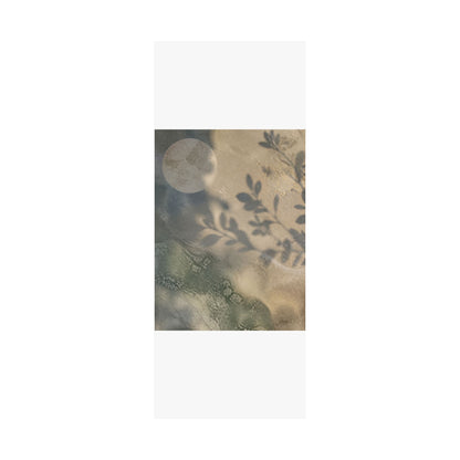 Winter Shadow Play Texture Wall Art Print | Cozy Decor