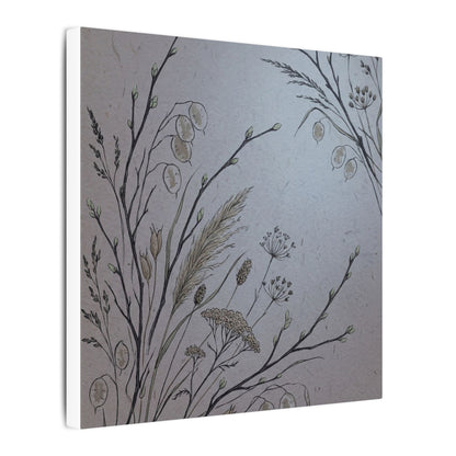 Spring Dried Flowers Japanese Pattern Canvas Art | Cozy Decor