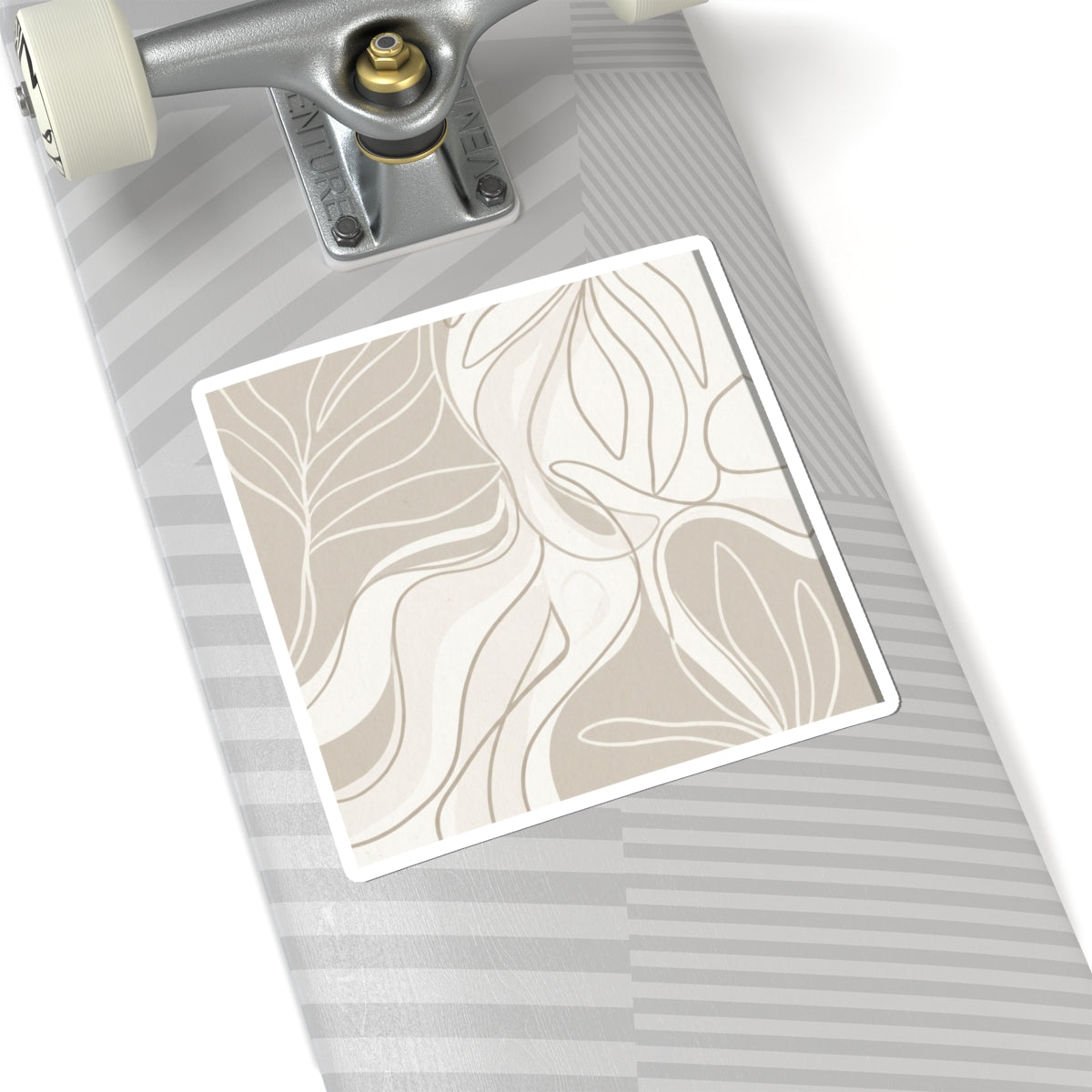 Japandi Minimalist Sticker Art Print