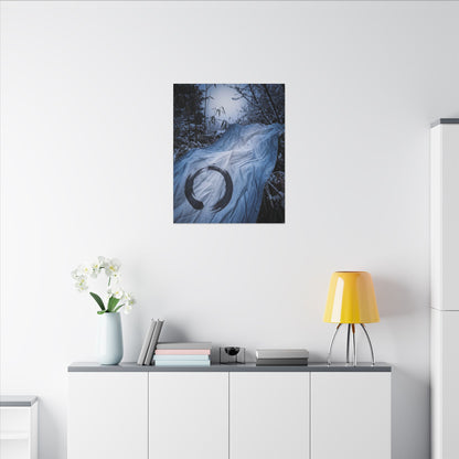 Moonlight Silk Drape Canvas Art - Zen Datsuzoku