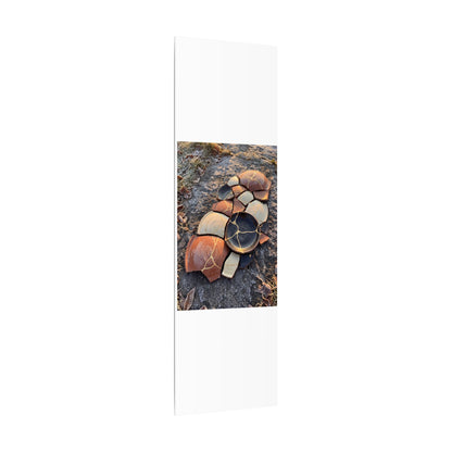 Winter Broken Pottery Gold Vein Canvas Art | Beautiful Decor