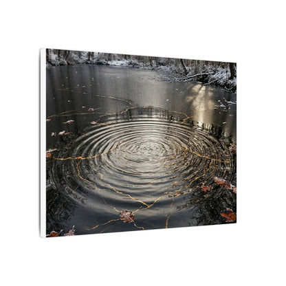 Water Ripple Broken Beauty Canvas Art | Artful Kintsugi Art