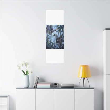 Paper Fold Canvas Art | Summer Kintsugi Crackle Gold Art