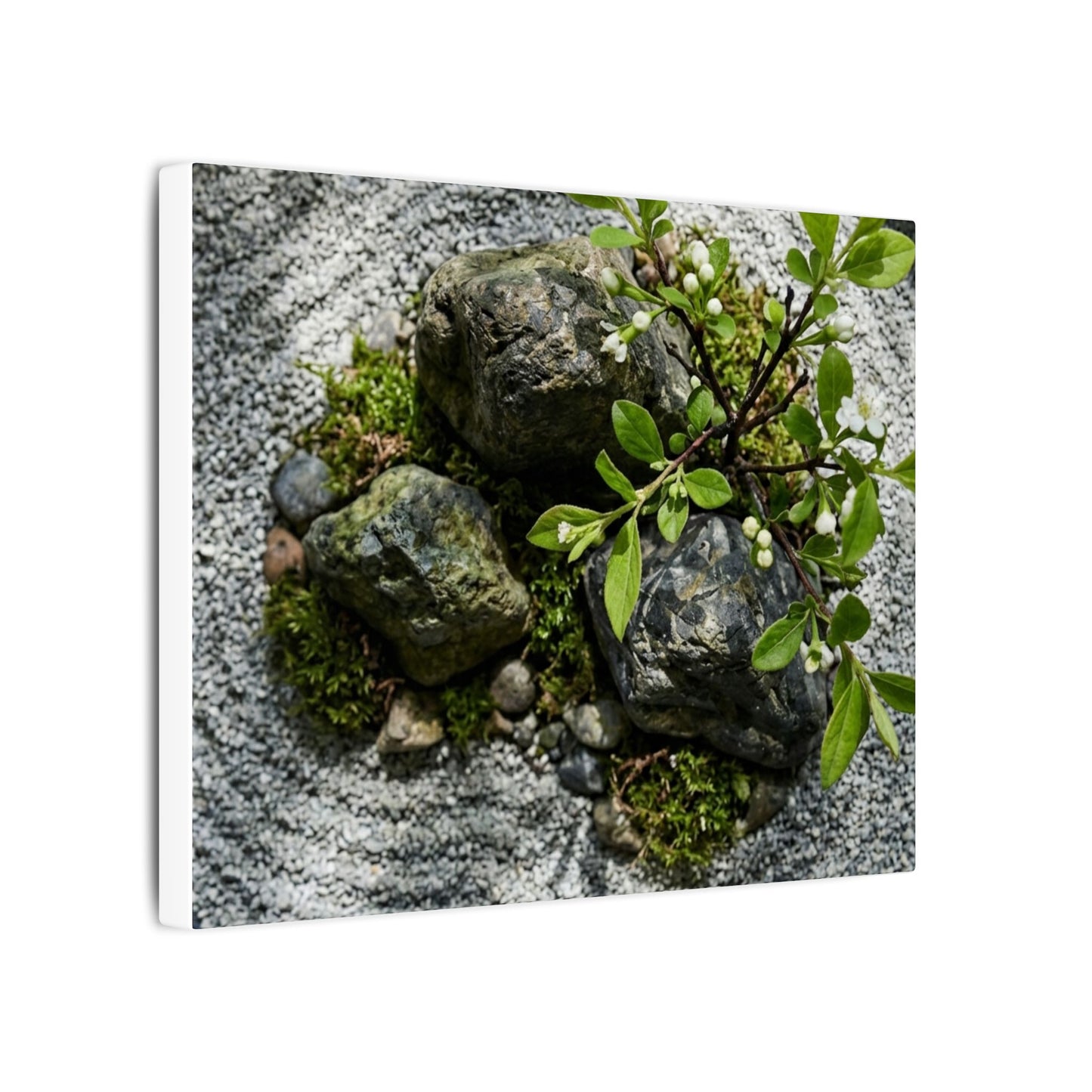 Zen Ceramic Bowl in Dappled | Karesansui Canvas Art