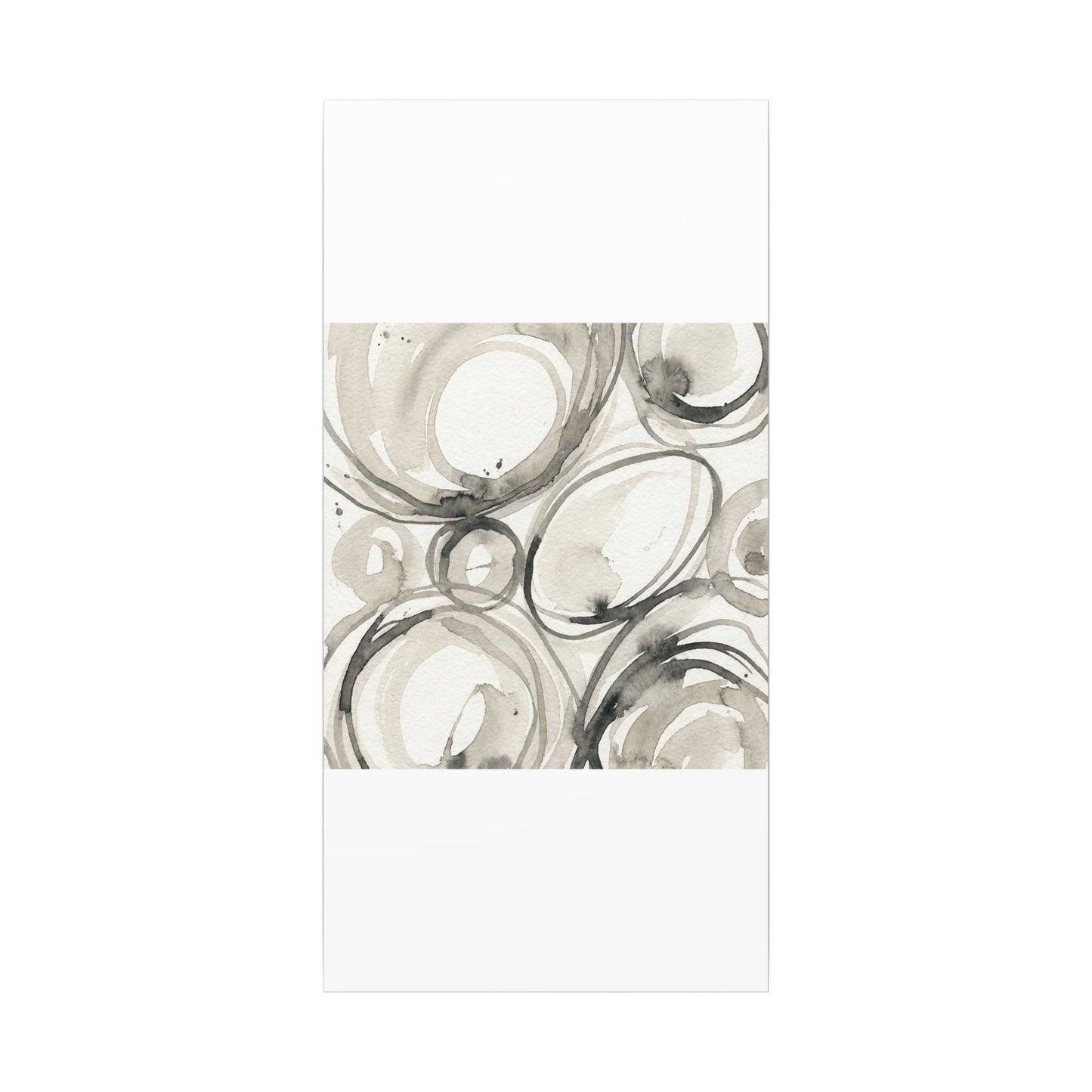 Handcrafted Feel Japandi Watercolor Canvas Art