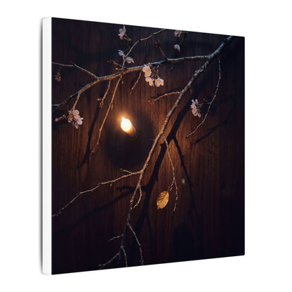 Datsuzoku Cherry Blossom Canvas Art - Dark Japandi Moody Minimal