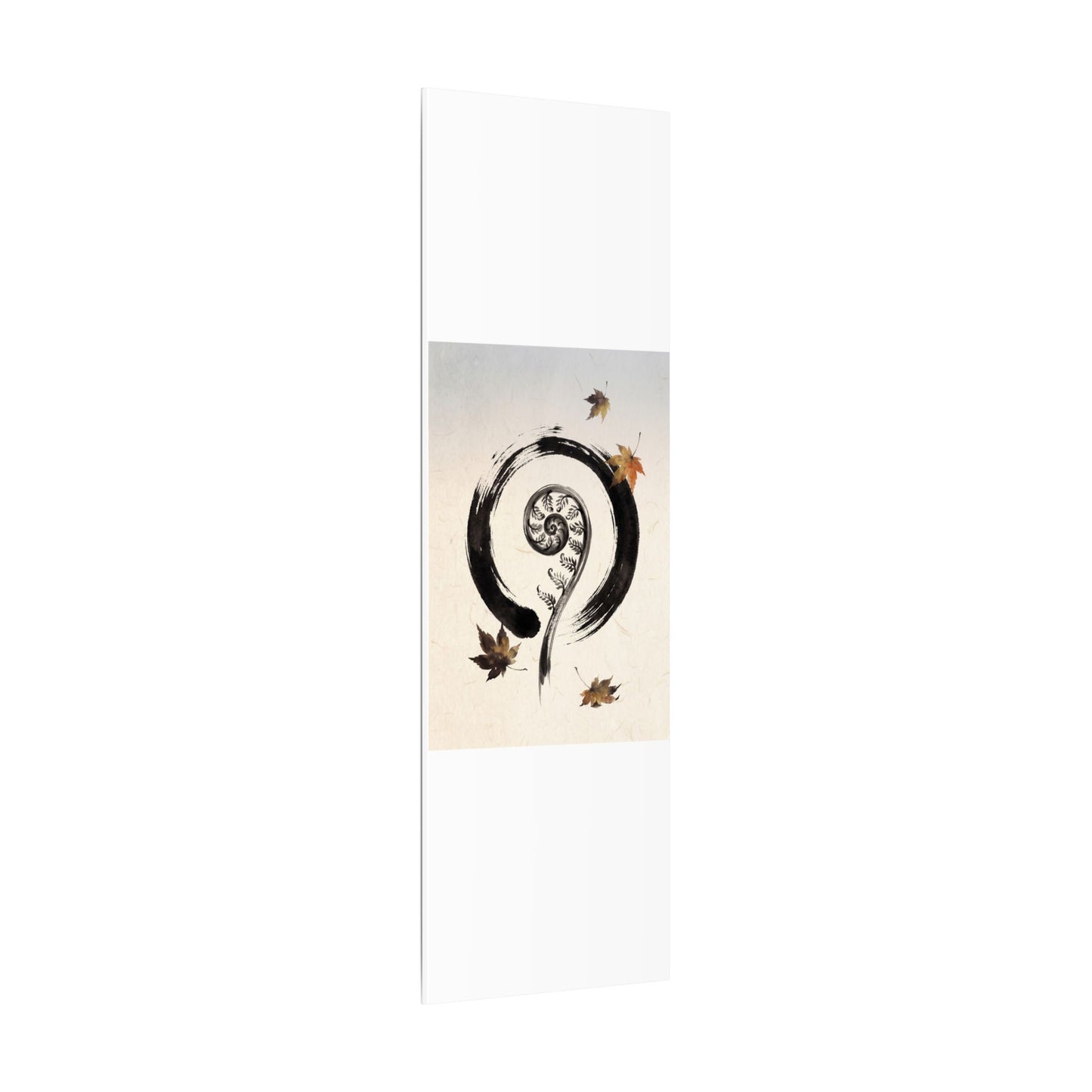 Fern Unfurling Autumn Canvas Art | Zen Peaceful Design