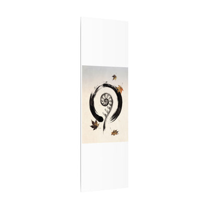 Fern Unfurling Autumn Canvas Art | Zen Peaceful Design