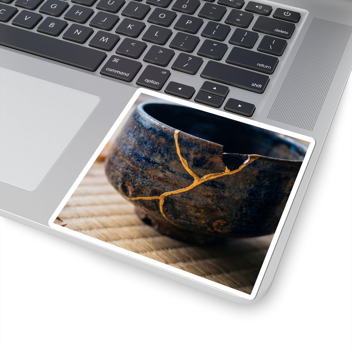 Ma Tea Ceremony Sticker - Kintsugi Gold Vein