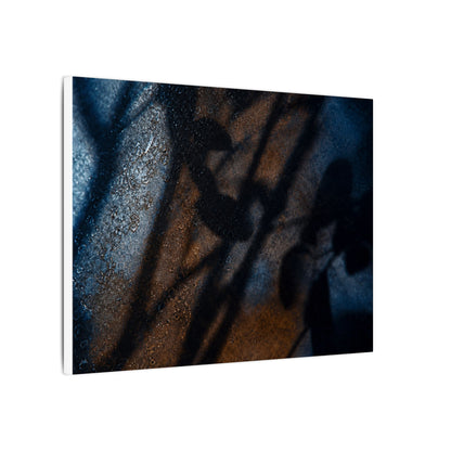 Moonlight Shadow Play Canvas Art - Dark Japandi Ma