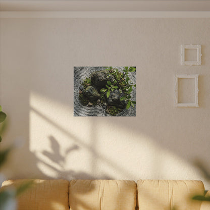 Zen Ceramic Bowl in Dappled | Karesansui Canvas Art