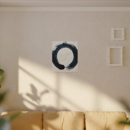 Balanced Meditation Zen Enso Canvas Art