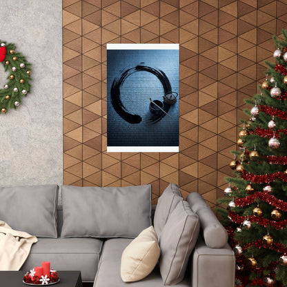 Peaceful Tea Ceremony Wall Art Print - Enso Zen