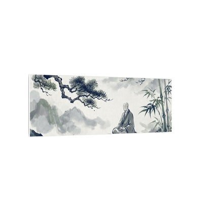 Zen Sumi-e Canvas Art