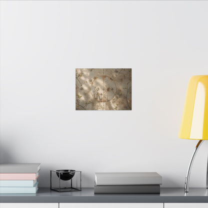 Japandi Rust Patina in Dappled | Japanese Pattern Canvas Art